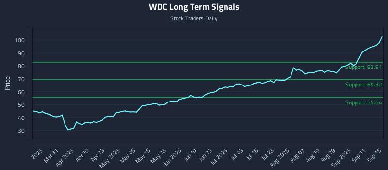 WDC Long Term Analysis for September 16 2025