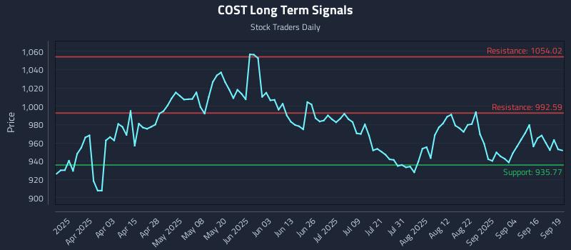 COST Long Term Analysis for September 19 2025