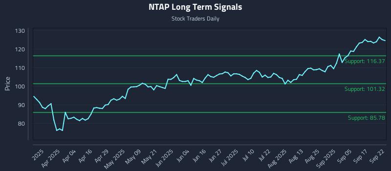 NTAP Long Term Analysis for September 22 2025