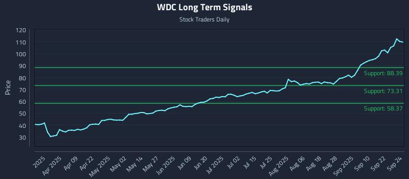 WDC Long Term Analysis for September 25 2025