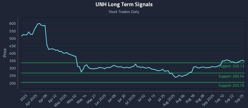 UNH Long Term Analysis for September 25 2025