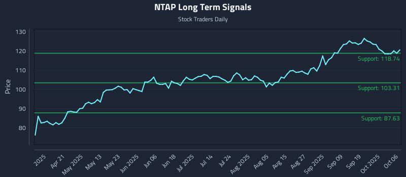 NTAP Long Term Analysis for October 6 2025