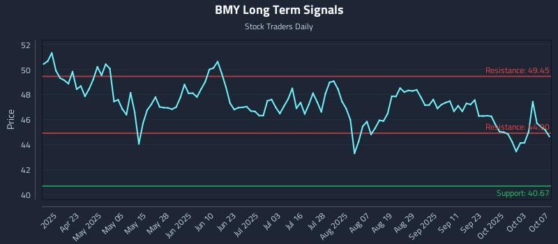 BMY Long Term Analysis for October 8 2025