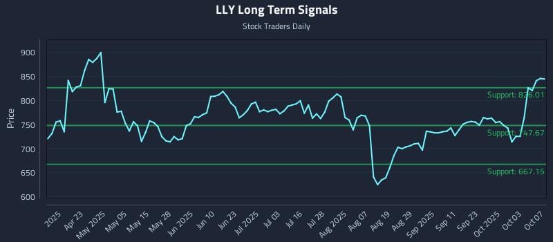 LLY Long Term Analysis for October 8 2025