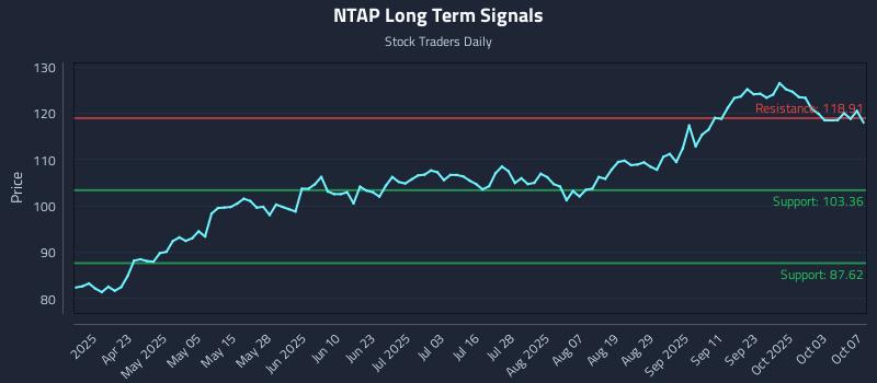 NTAP Long Term Analysis for October 8 2025