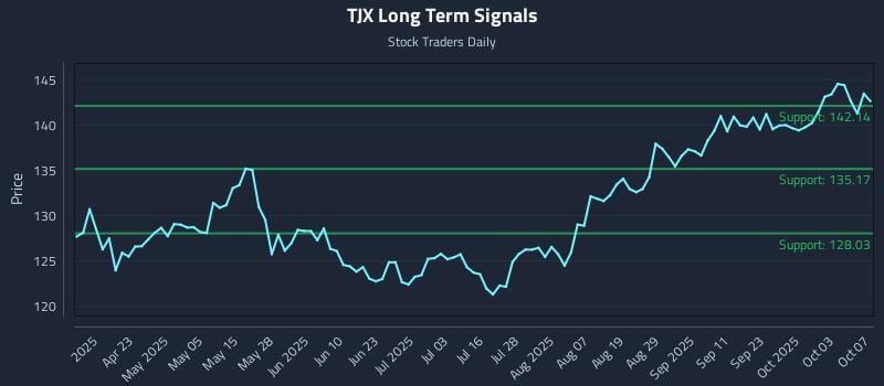 TJX Long Term Analysis for October 8 2025