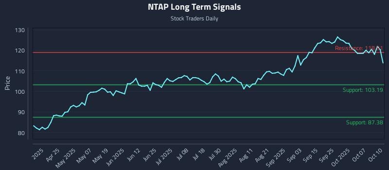 NTAP Long Term Analysis for October 12 2025