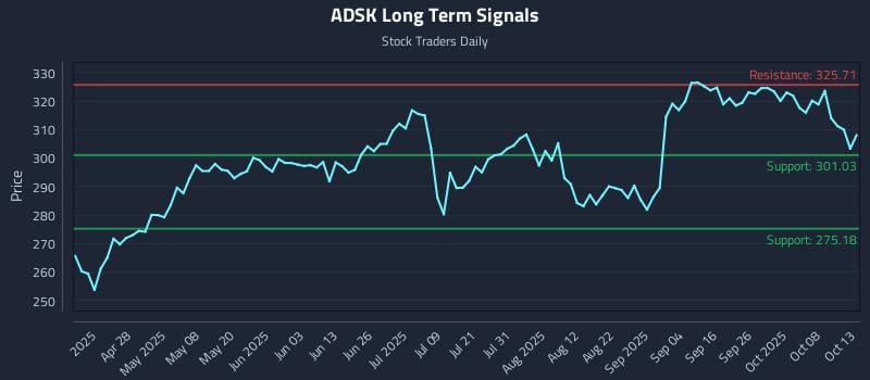 ADSK Long Term Analysis for October 13 2025 ADSK Long Term Analysis for October 13 2025