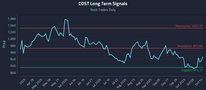 COST Long Term Analysis for October 14 2025