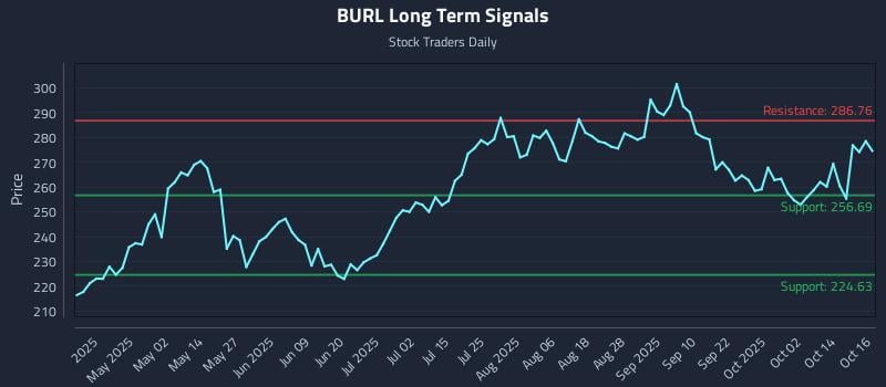 BURL Long Term Analysis for October 17 2025 BURL Long Term Analysis for October 17 2025