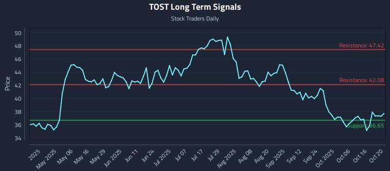 TOST Long Term Analysis for October 21 2025 TOST Long Term Analysis for October 21 2025