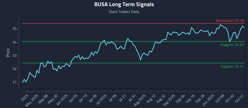 BUSA Long Term Analysis for October 23 2025 BUSA Long Term Analysis for October 23 2025