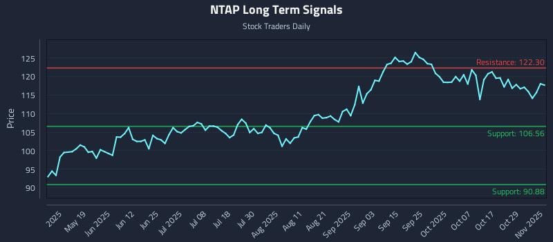 NTAP Long Term Analysis for November 3 2025