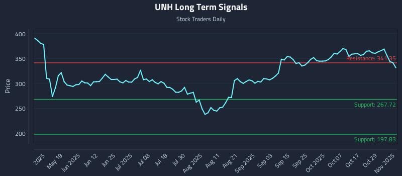 UNH Long Term Analysis for November 3 2025 UNH Long Term Analysis for November 3 2025