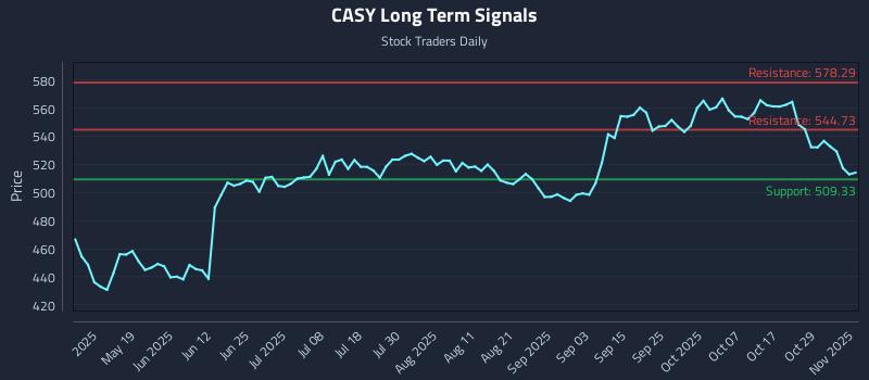 CASY Long Term Analysis for November 3 2025