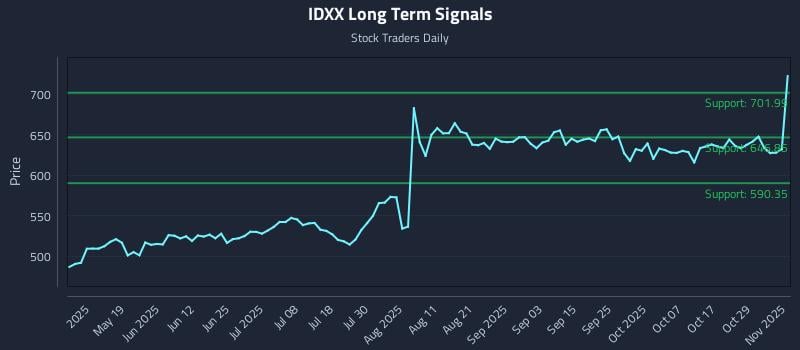 IDXX Long Term Analysis for November 3 2025 IDXX Long Term Analysis for November 3 2025
