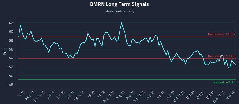 BMRN Long Term Analysis for November 5 2025 BMRN Long Term Analysis for November 5 2025