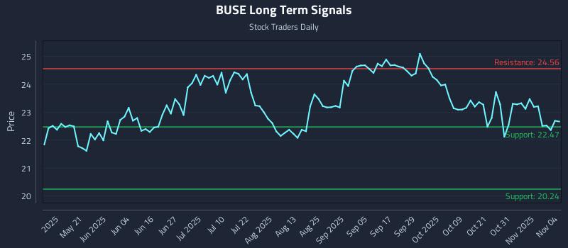 BUSE Long Term Analysis for November 5 2025