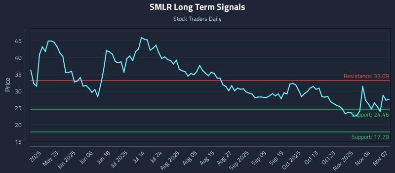 SMLR Long Term Analysis for November 8 2025