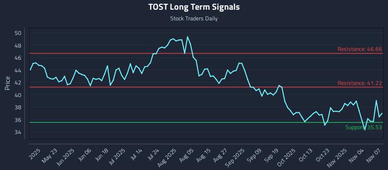 TOST Long Term Analysis for November 9 2025