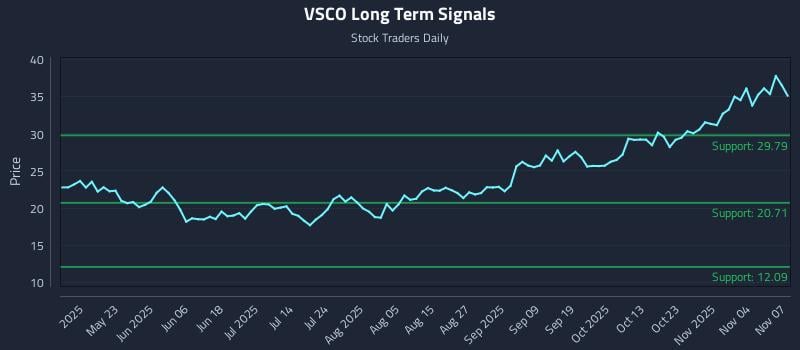 VSCO Long Term Analysis for November 9 2025