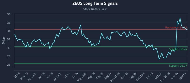 ZEUS Long Term Analysis for November 9 2025