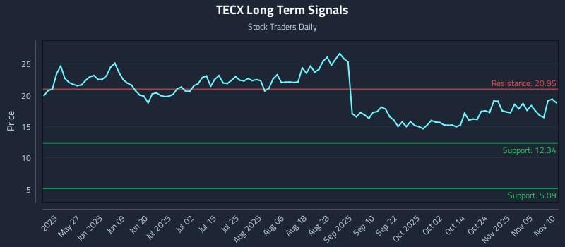 TECX Long Term Analysis for November 10 2025