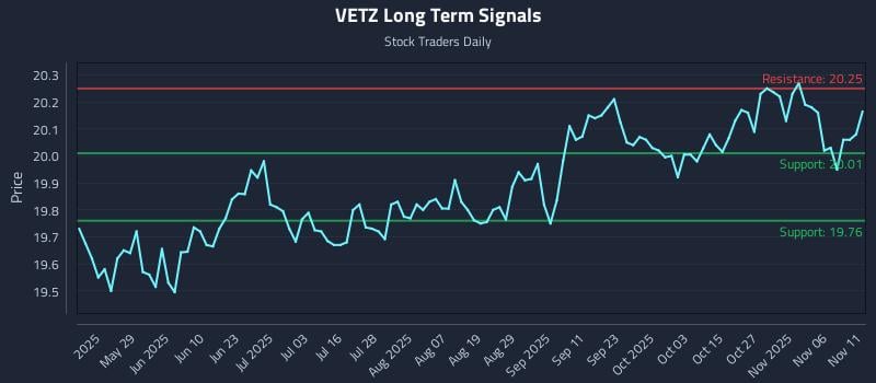 VETZ Long Term Analysis for November 12 2025