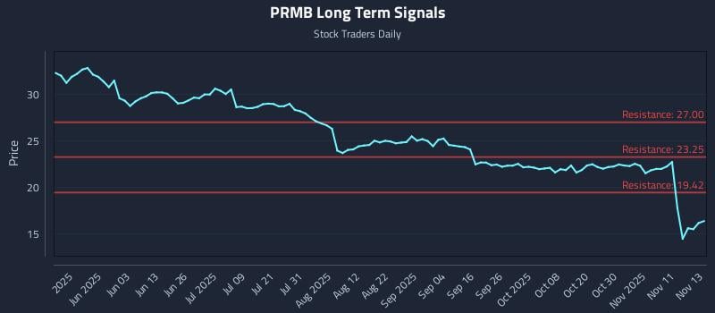 PRMB Long Term Analysis for November 14 2025 PRMB Long Term Analysis for November 14 2025