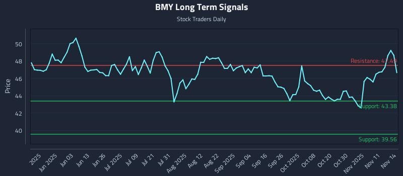 BMY Long Term Analysis for November 14 2025 BMY Long Term Analysis for November 14 2025