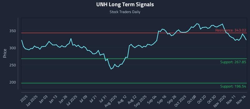 UNH Long Term Analysis for November 14 2025 UNH Long Term Analysis for November 14 2025