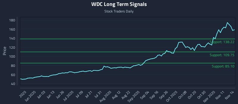 WDC Long Term Analysis for November 14 2025 WDC Long Term Analysis for November 14 2025