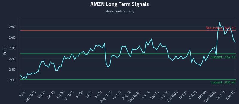AMZN Long Term Analysis for November 14 2025 AMZN Long Term Analysis for November 14 2025