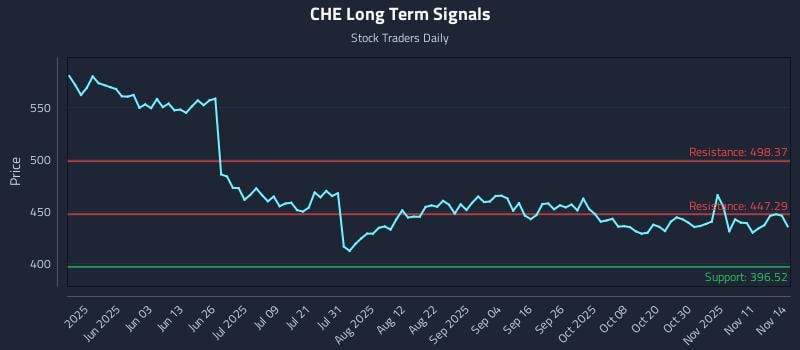 CHE Long Term Analysis for November 14 2025 CHE Long Term Analysis for November 14 2025