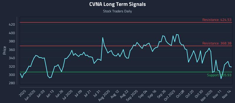 CVNA Long Term Analysis for November 14 2025