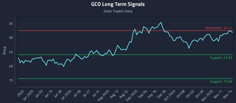 GCO Long Term Analysis for November 14 2025 GCO Long Term Analysis for November 14 2025