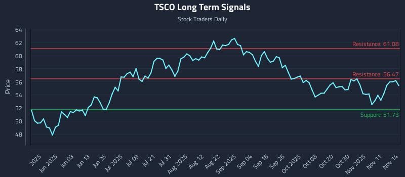 TSCO Long Term Analysis for November 15 2025 TSCO Long Term Analysis for November 15 2025