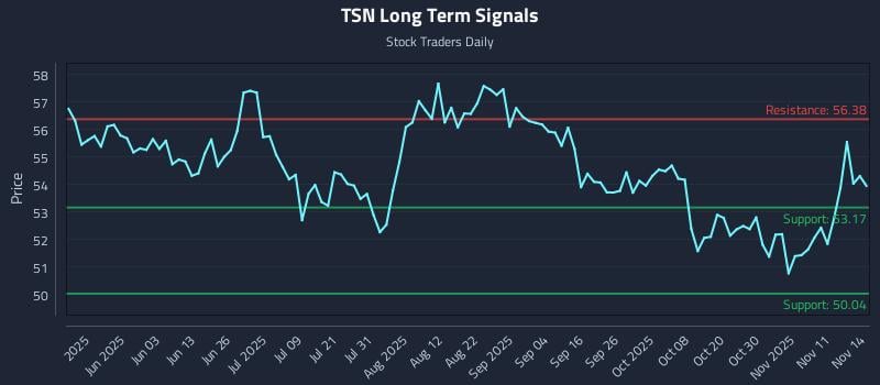 TSN Long Term Analysis for November 15 2025 TSN Long Term Analysis for November 15 2025