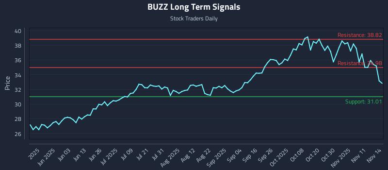 BUZZ Long Term Analysis for November 16 2025