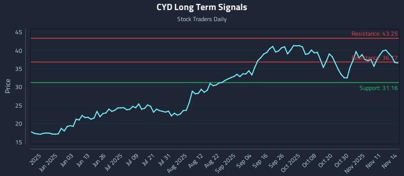 CYD Long Term Analysis for November 16 2025