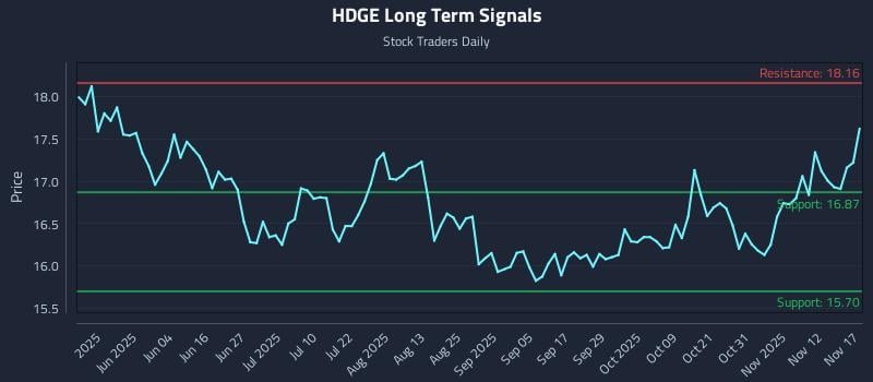 HDGE Long Term Analysis for November 17 2025 HDGE Long Term Analysis for November 17 2025