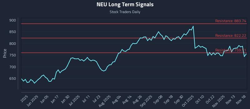 NEU Long Term Analysis for November 18 2025