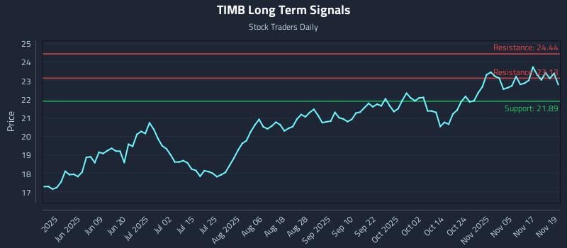 TIMB Long Term Analysis for November 20 2025 TIMB Long Term Analysis for November 20 2025