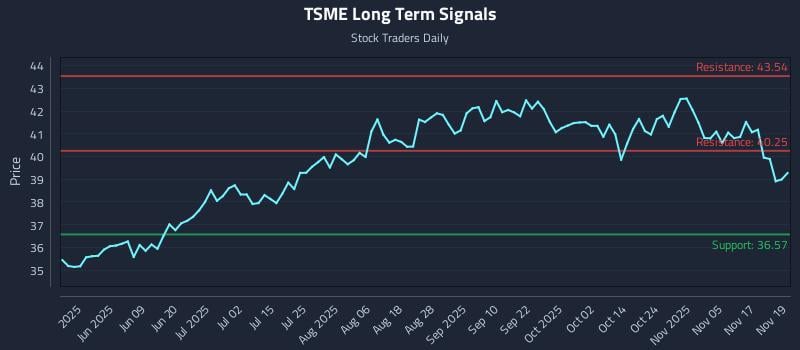 TSME Long Term Analysis for November 20 2025 TSME Long Term Analysis for November 20 2025