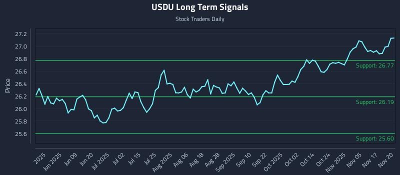 USDU Long Term Analysis for November 20 2025 USDU Long Term Analysis for November 20 2025