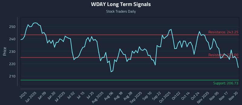 WDAY Long Term Analysis for November 20 2025
