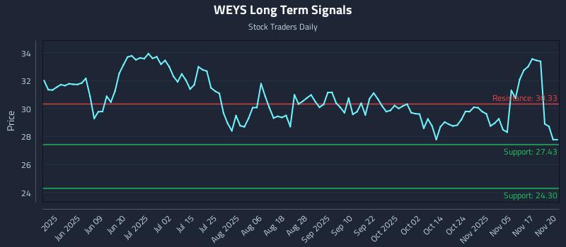WEYS Long Term Analysis for November 20 2025 WEYS Long Term Analysis for November 20 2025