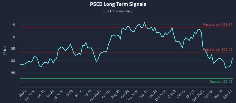 PSCD Long Term Analysis for November 22 2025