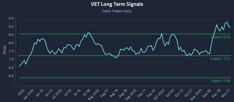 VET Long Term Analysis for November 22 2025