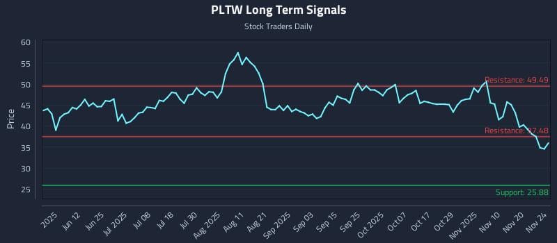 PLTW Long Term Analysis for November 25 2025
